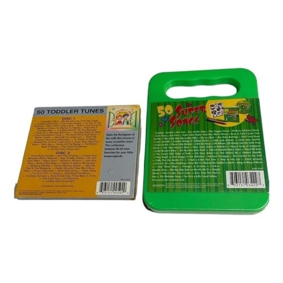 Toddler Tunes CD Sets And Activity Kit 100 Songs - Picture 2 of 6